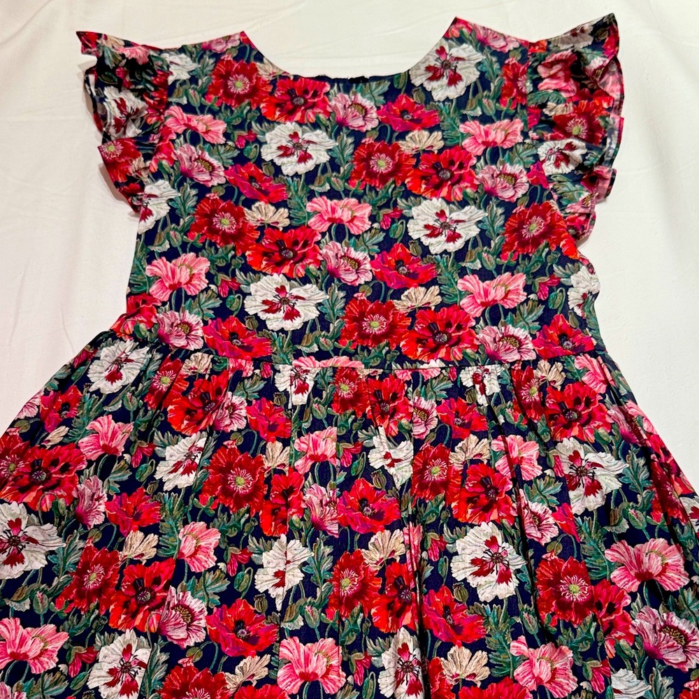 J. Crew x Liberty girls floral dress